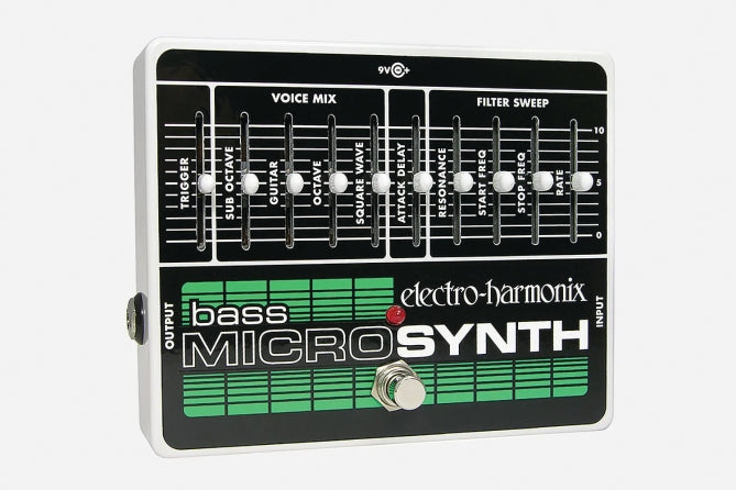 Electro-Harmonix BASSMICRO Bass Microsynth Analog Bass Synthesizer Pedal